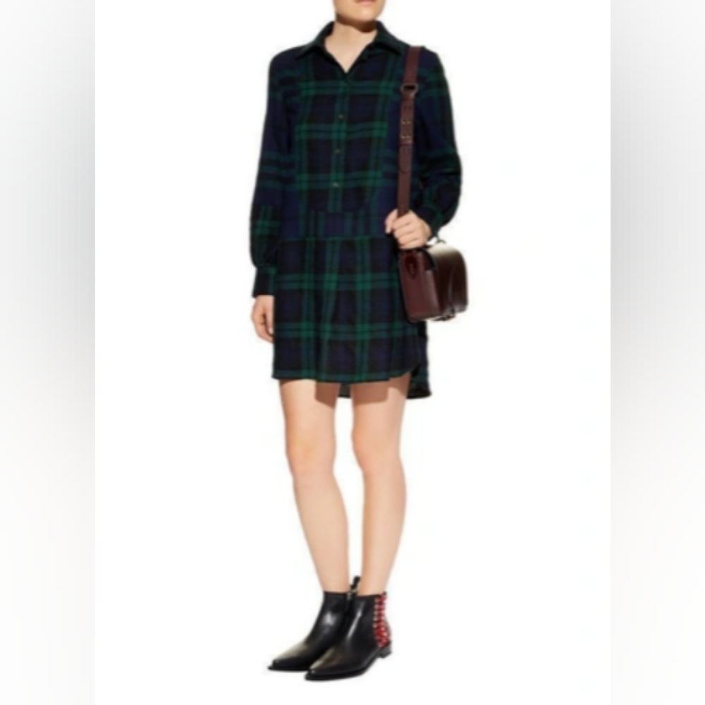 Burberry London England Women's Shirt dress in Navy